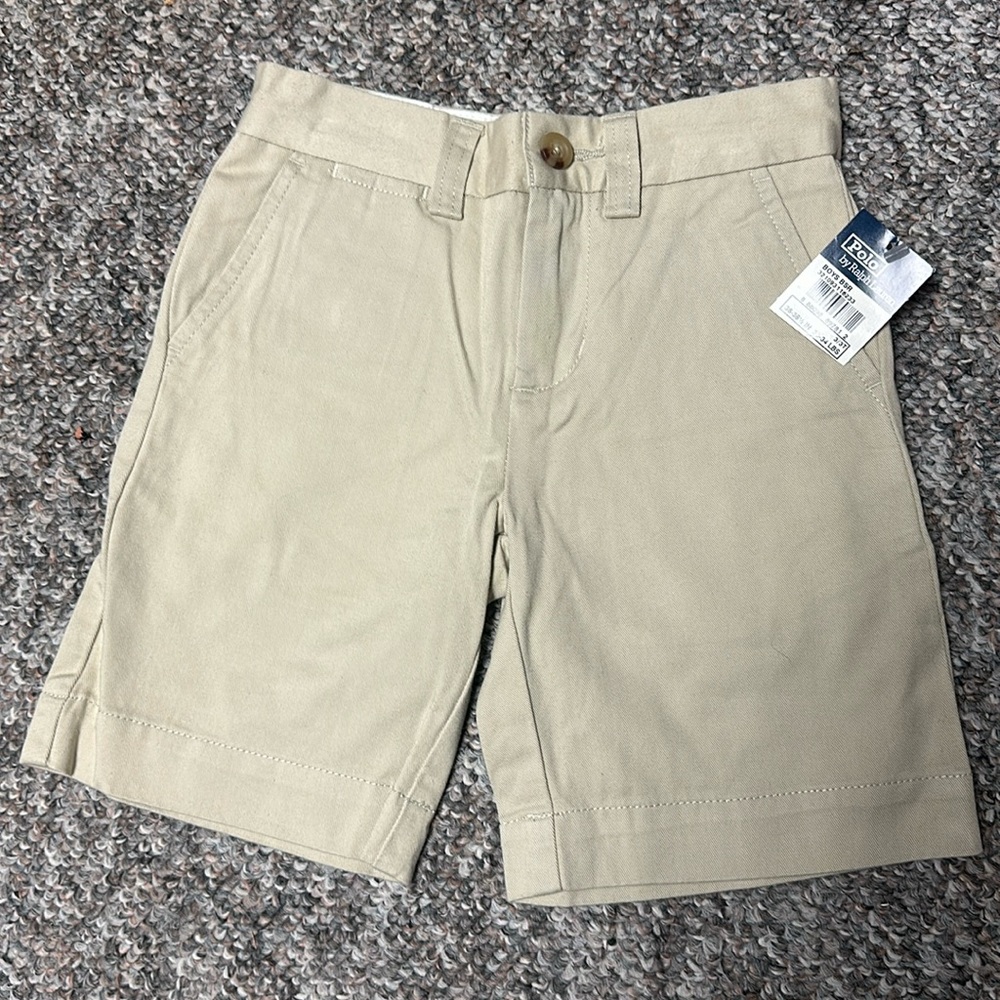 NWT POLO RALPH LAUREN BOYS 3T khaki shorts